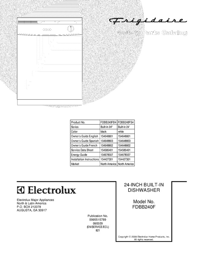 Diagram for FDBB240FS4