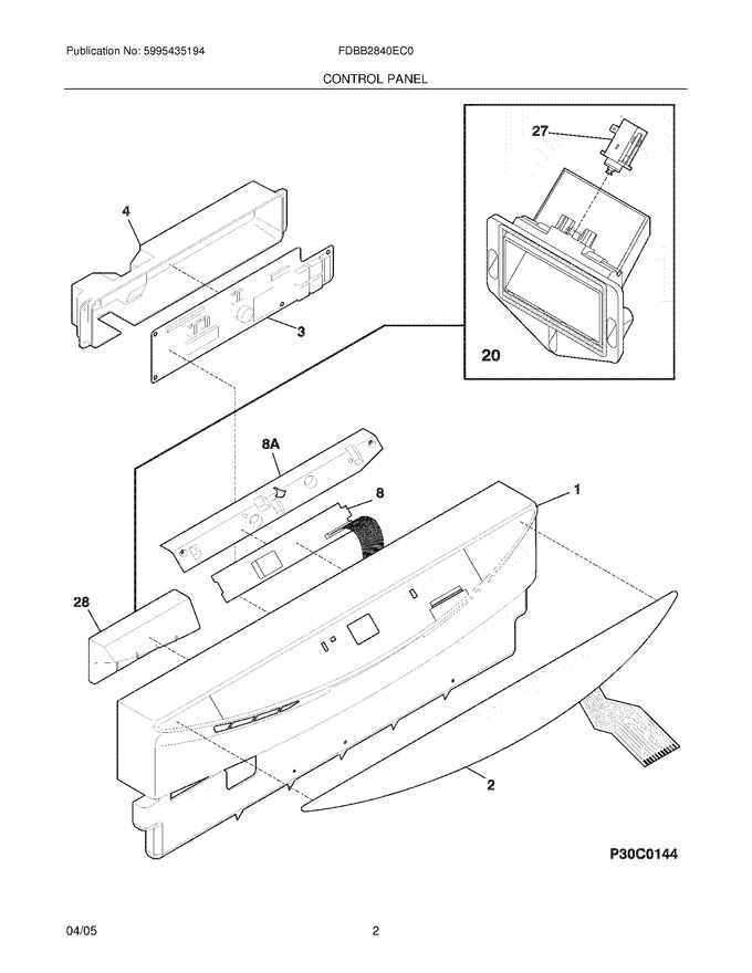 Diagram for FDBB2840EC0