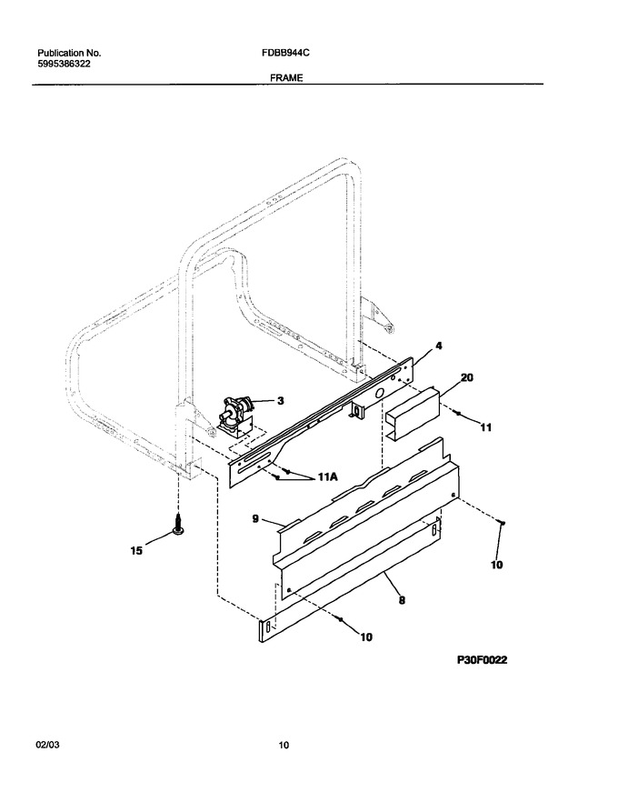 Diagram for FDBB944CS0