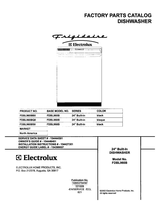 Diagram for FDBL960BQ0