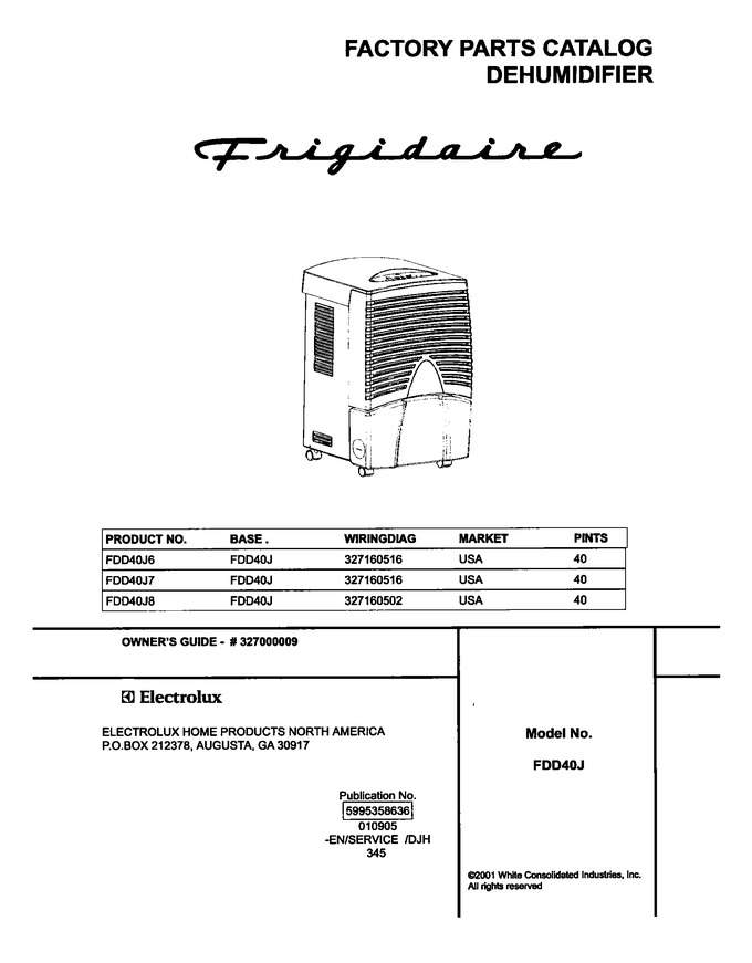 Diagram for FDD40J8