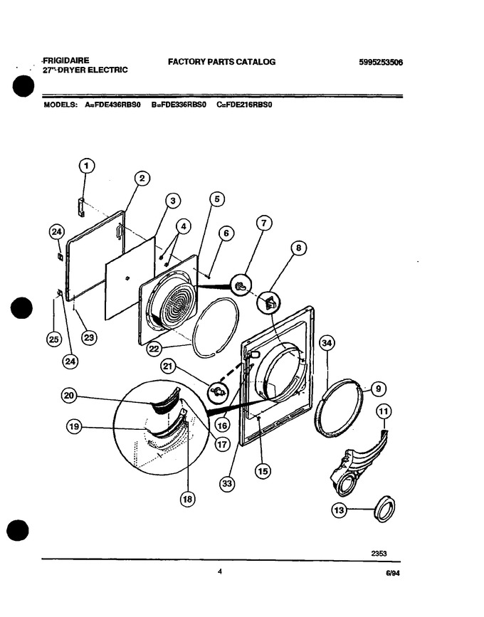 Diagram for FDE436RBS0