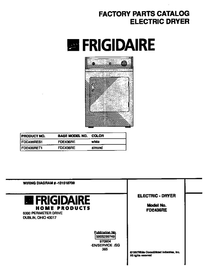 Diagram for FDE436RET1