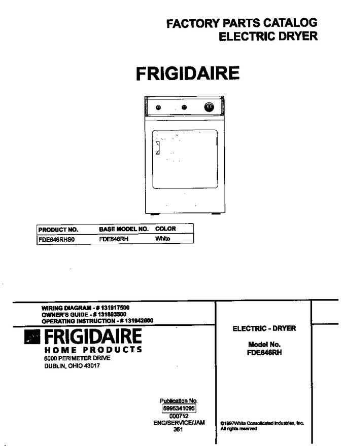 Diagram for FDE646RHS0