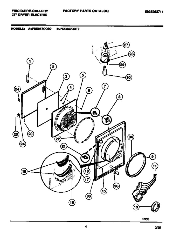 Diagram for FDE847GCS0