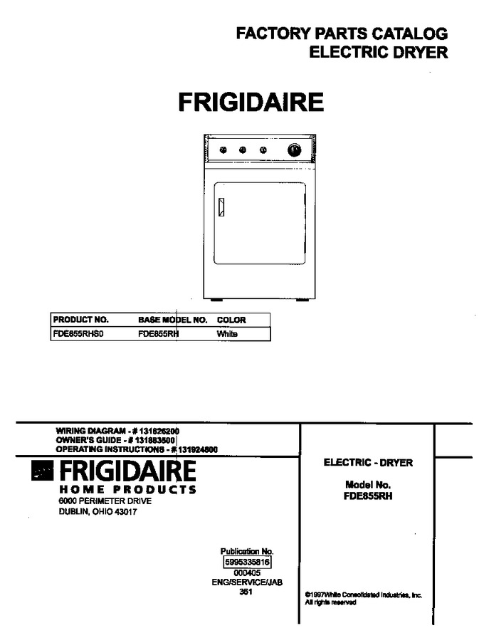 Diagram for FDE855RHS0