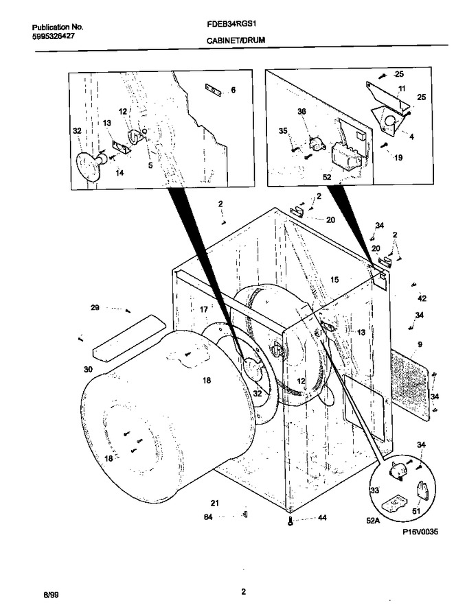 Diagram for FDEB34RGS1