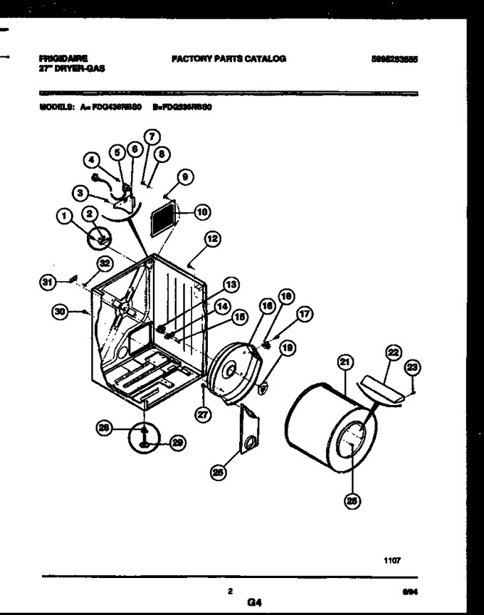 Diagram for FDG336RBT0