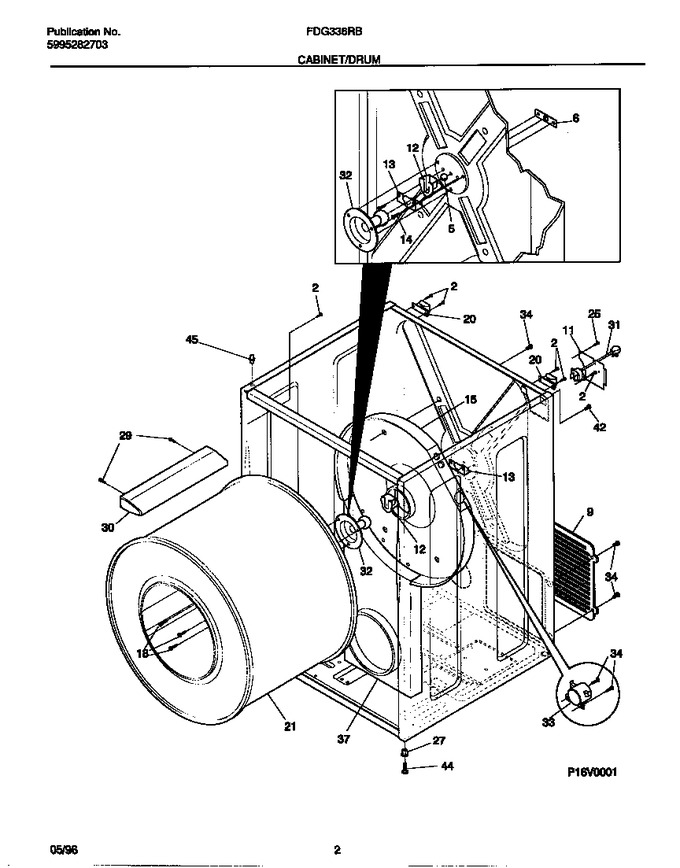 Diagram for FDG336RBT2
