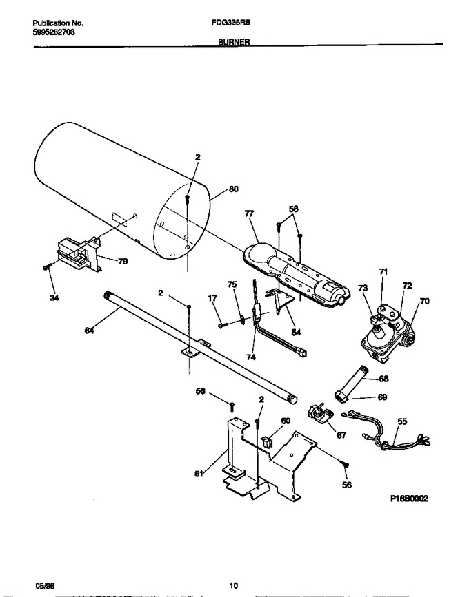Diagram for FDG336RBT2