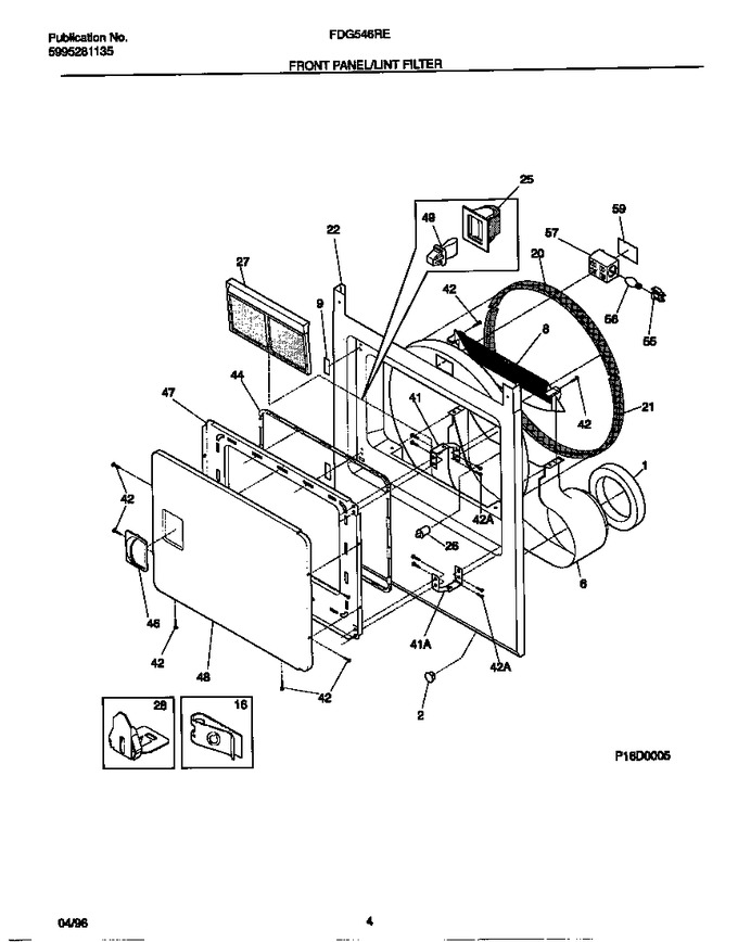 Diagram for FDG546RET0