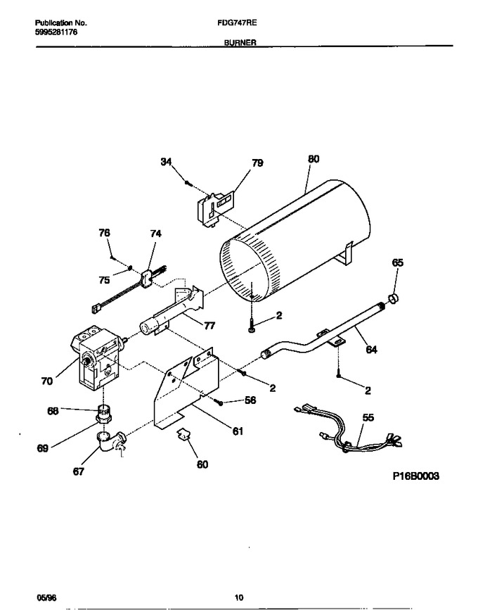 Diagram for FDG747RES0