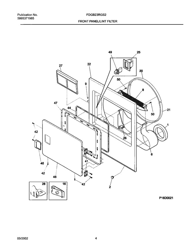 Diagram for FDGB23RGS2