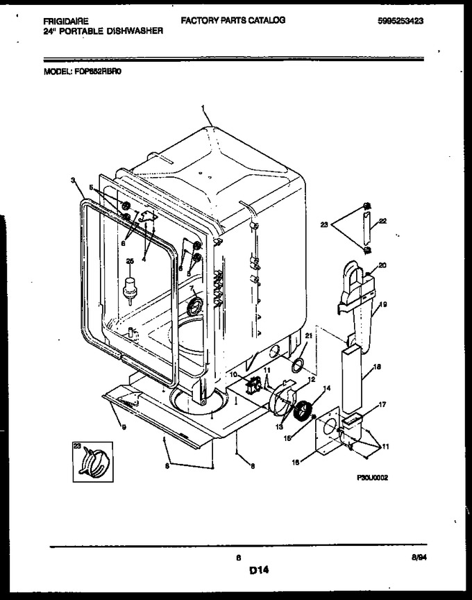 Diagram for FDP652RBR0