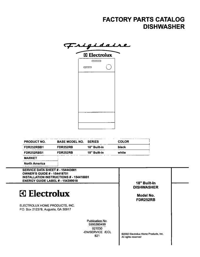 Diagram for FDR252RBS1