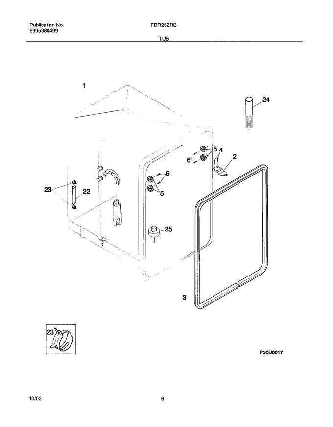 Diagram for FDR252RBS1