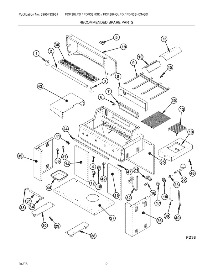 Diagram for FDR38LPDC