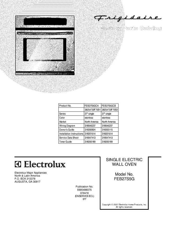 Diagram for FEB27S5GCA