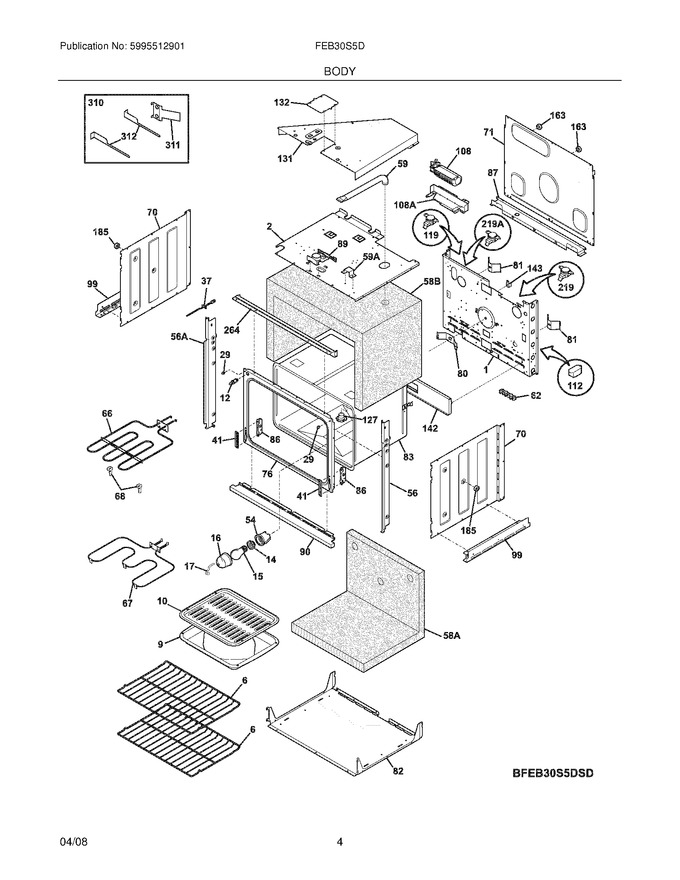 Diagram for FEB30S5DSG