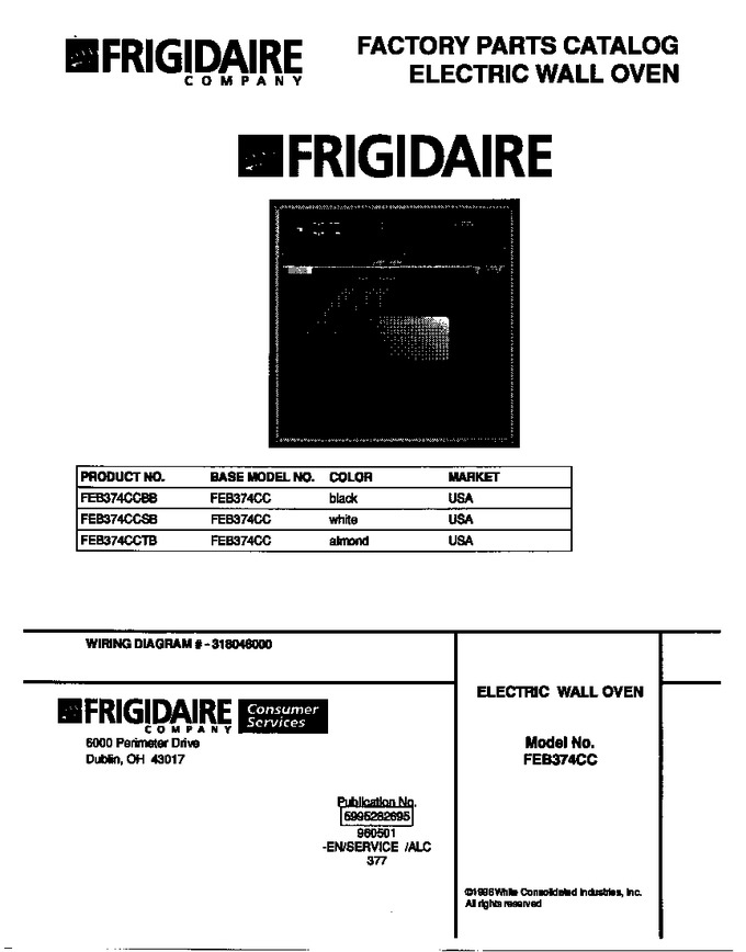 Diagram for FEB374CCSB