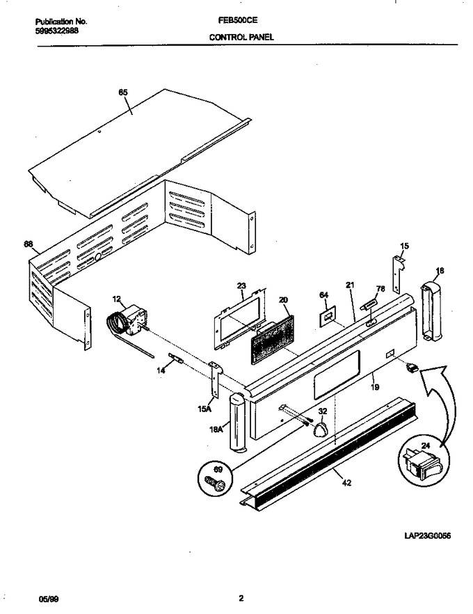 Diagram for FEB500CEBI