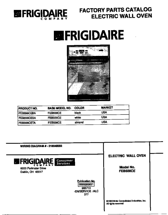 Diagram for FEB556CESA