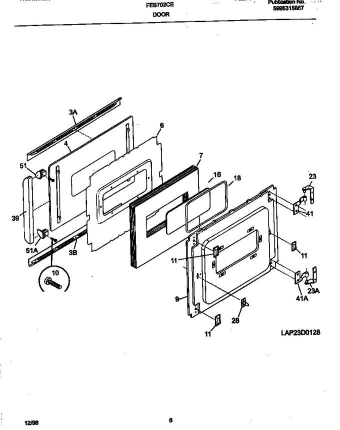 Diagram for FEB702CESF