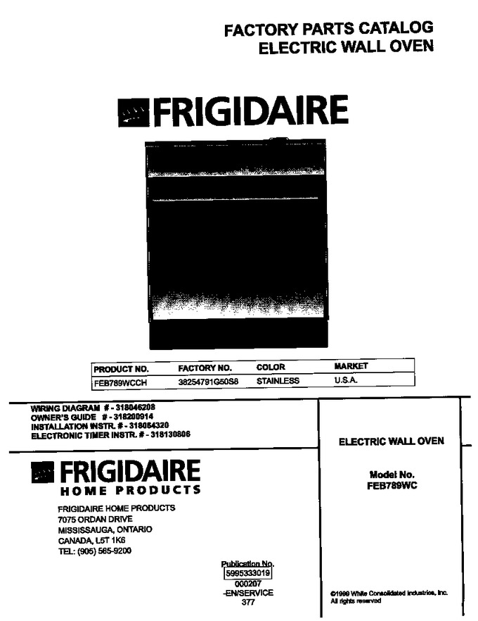 Diagram for FEB789WCCH