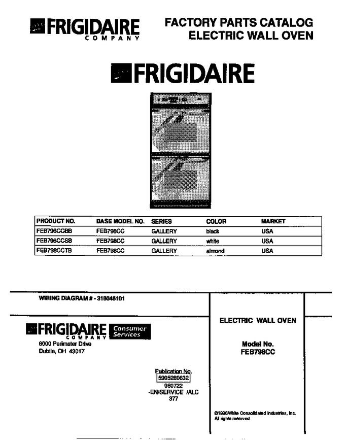 Diagram for FEB798CCSB