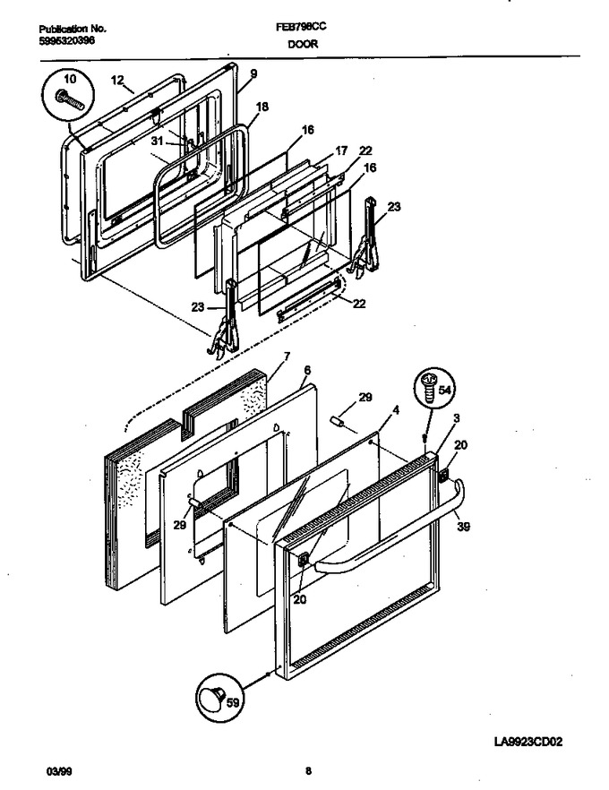 Diagram for FEB798CCBH