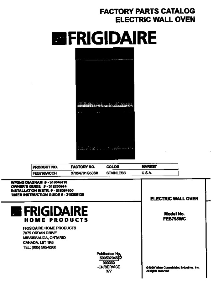 Diagram for FEB798WCCH