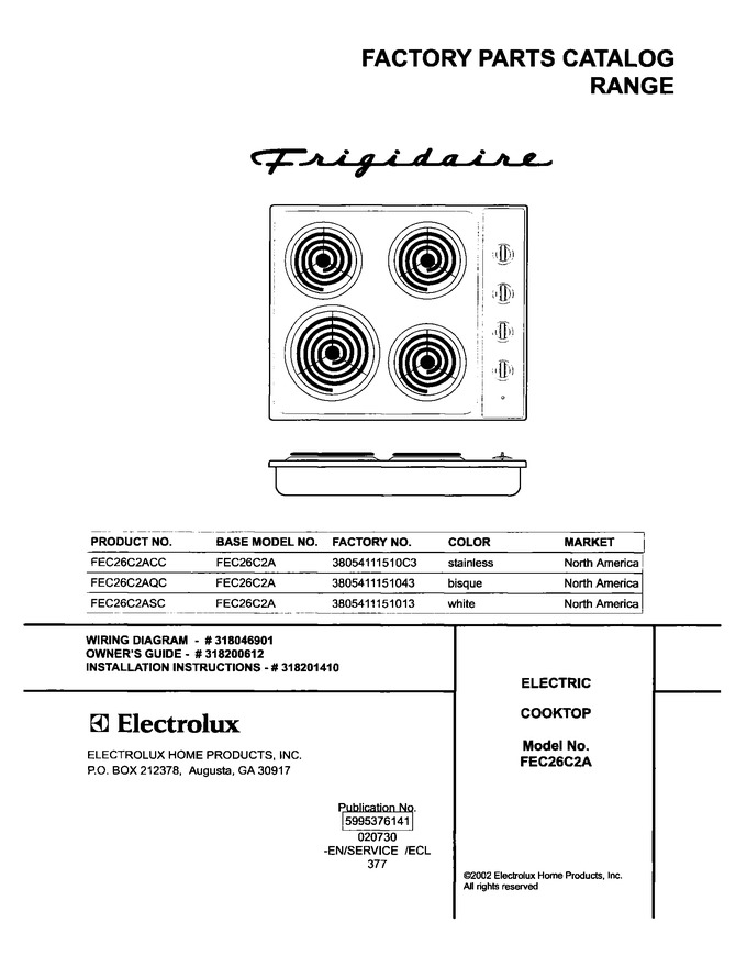 Diagram for FEC26C2AQC