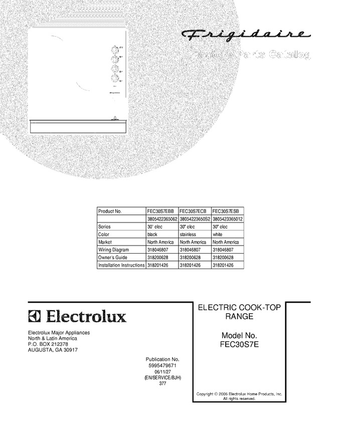 Diagram for FEC30S7EBB