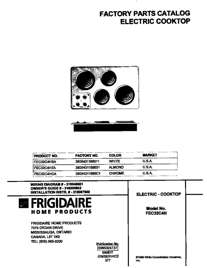 Diagram for FEC32C4HTA