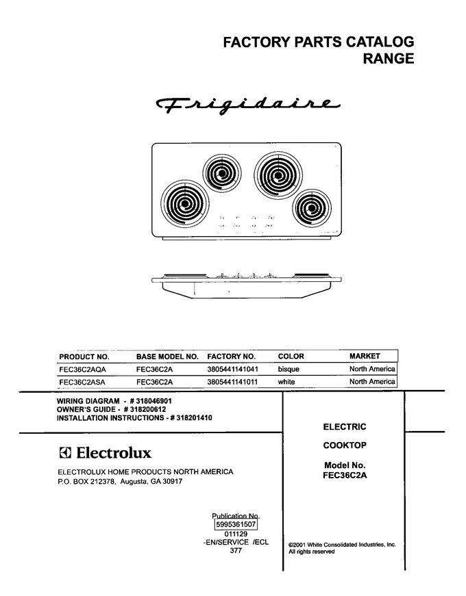 Diagram for FEC36C2AQA