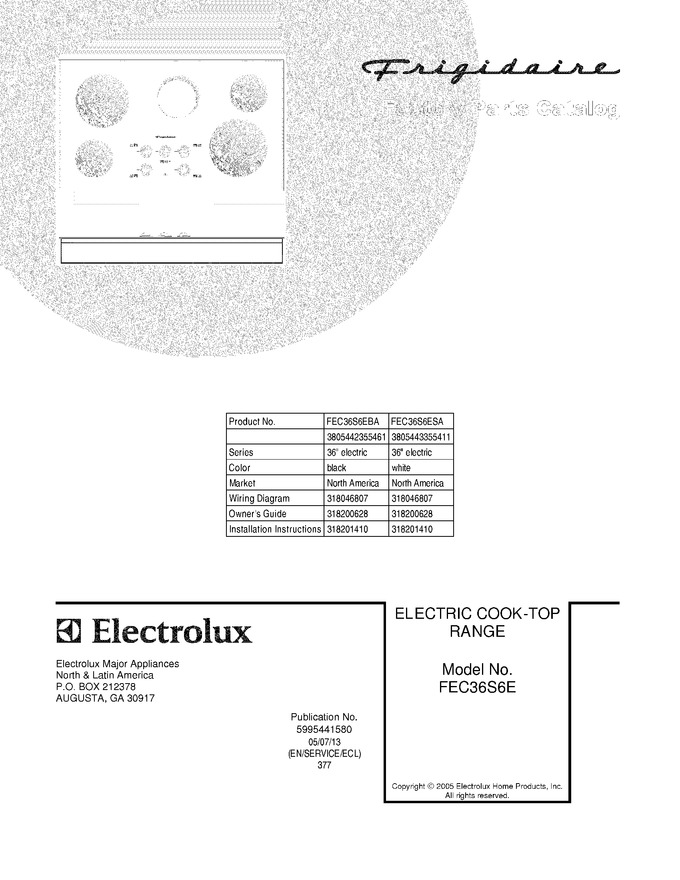 Diagram for FEC36S6ESA