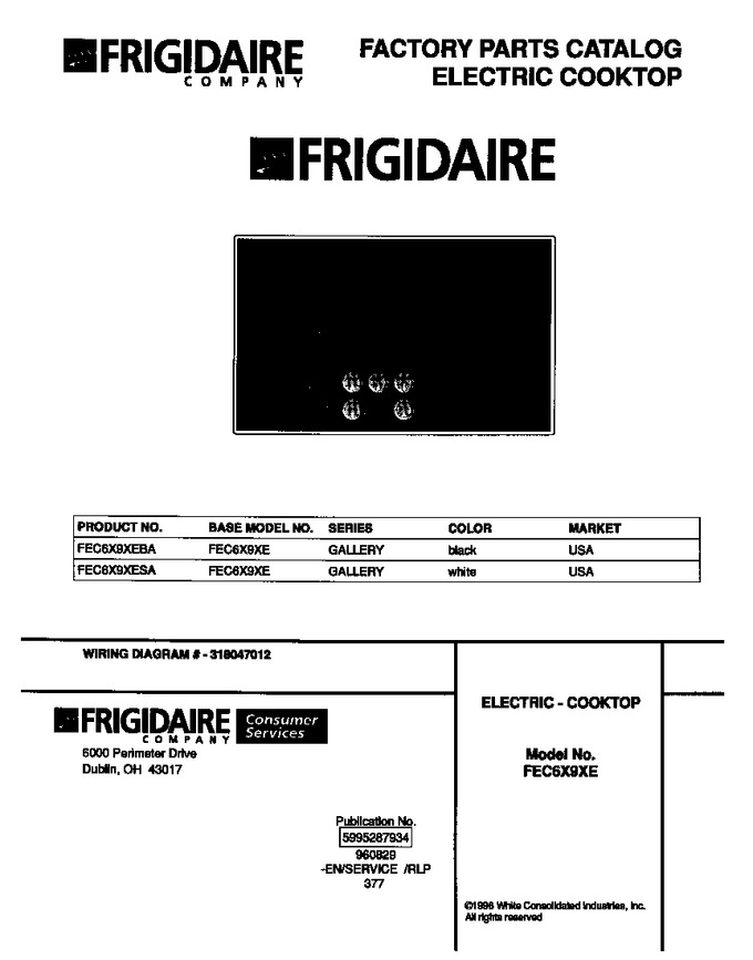 Diagram for FEC6X9XESA