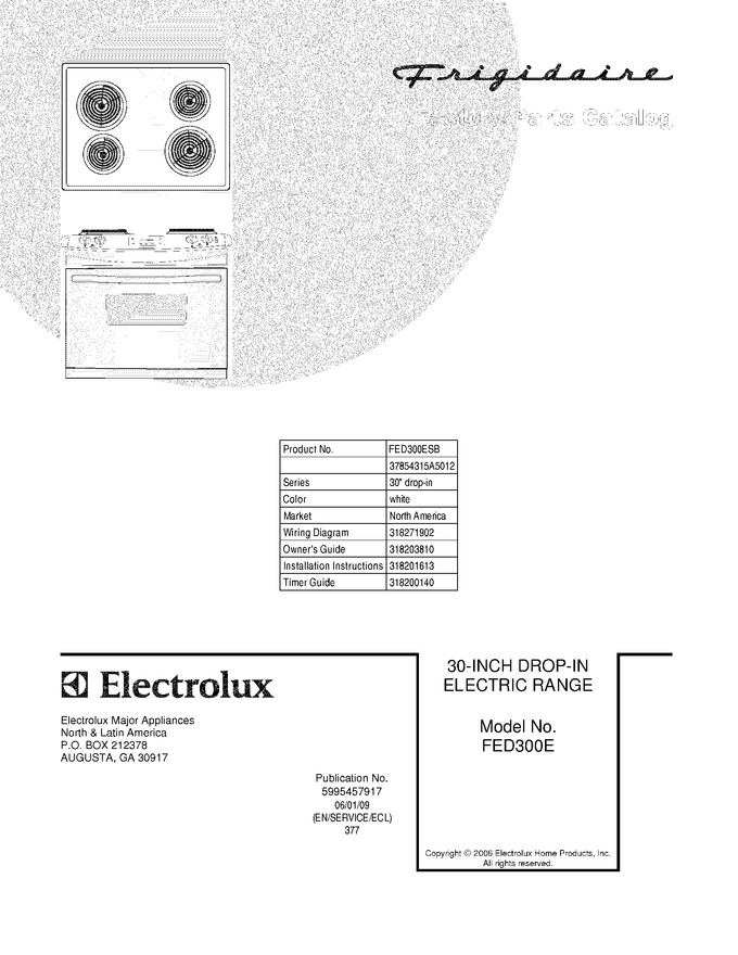 Diagram for FED300ESB