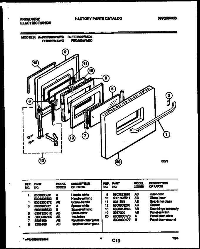 Diagram for FED300WAD3