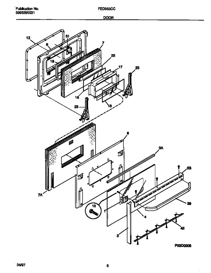 Diagram for FED353CCWC