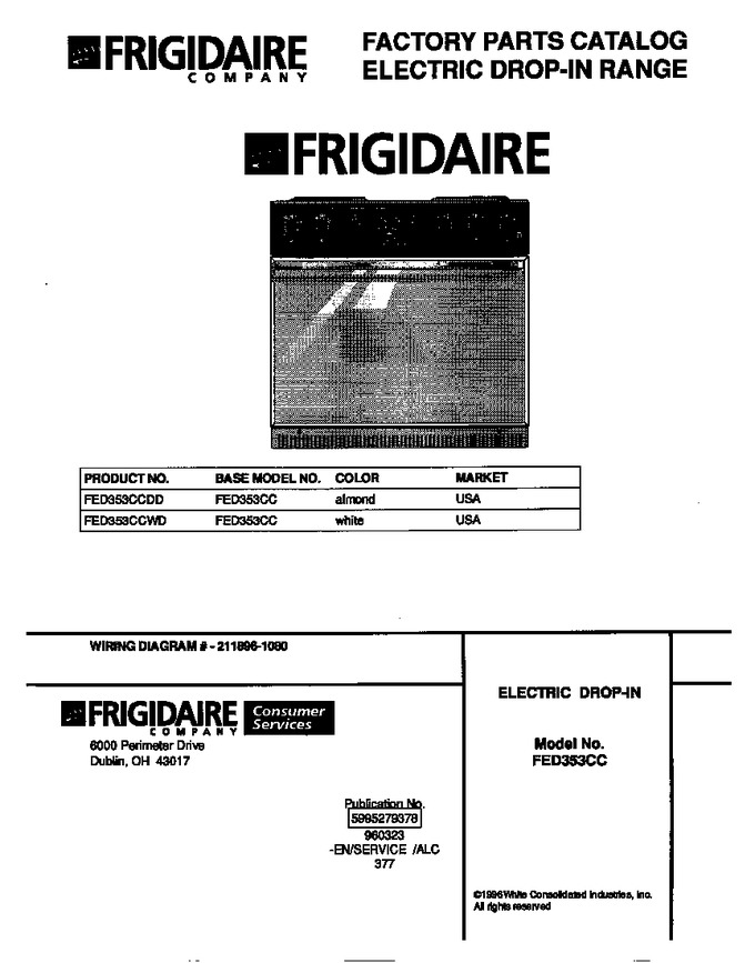 Diagram for FED353CCWD