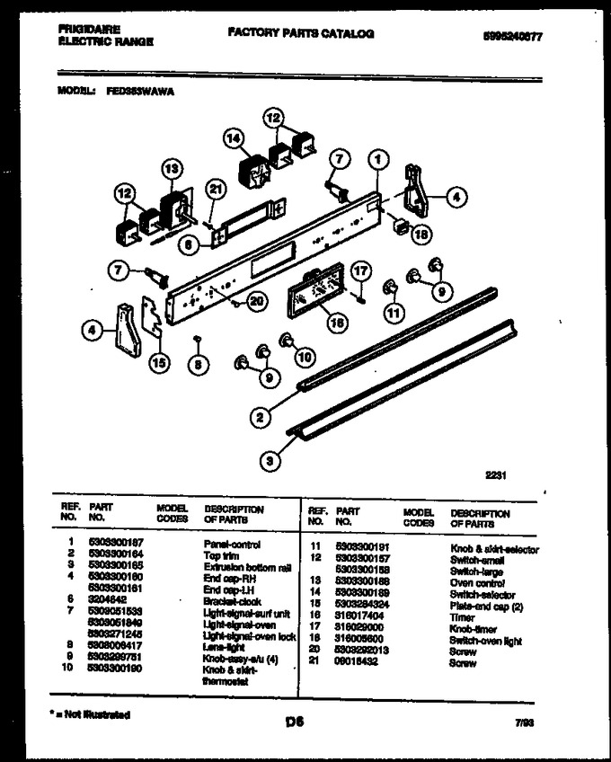 Diagram for FED353WAD1