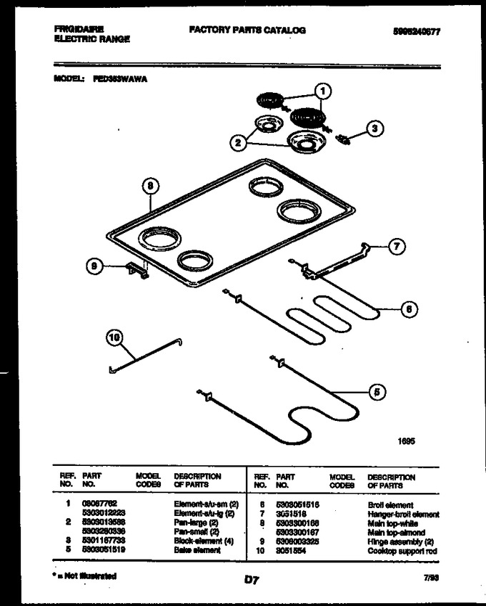 Diagram for FED353WAD1