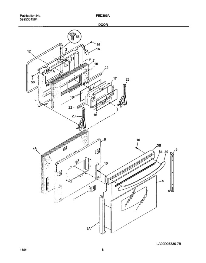 Diagram for FED355ASB