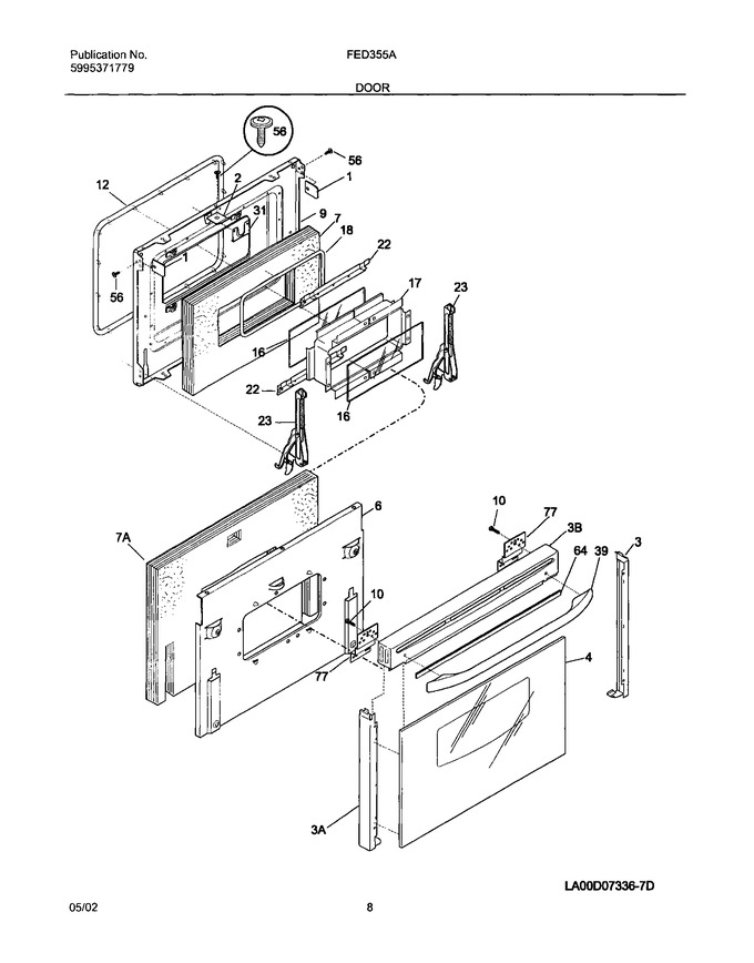 Diagram for FED355ASD