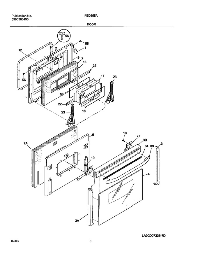 Diagram for FED355ASF