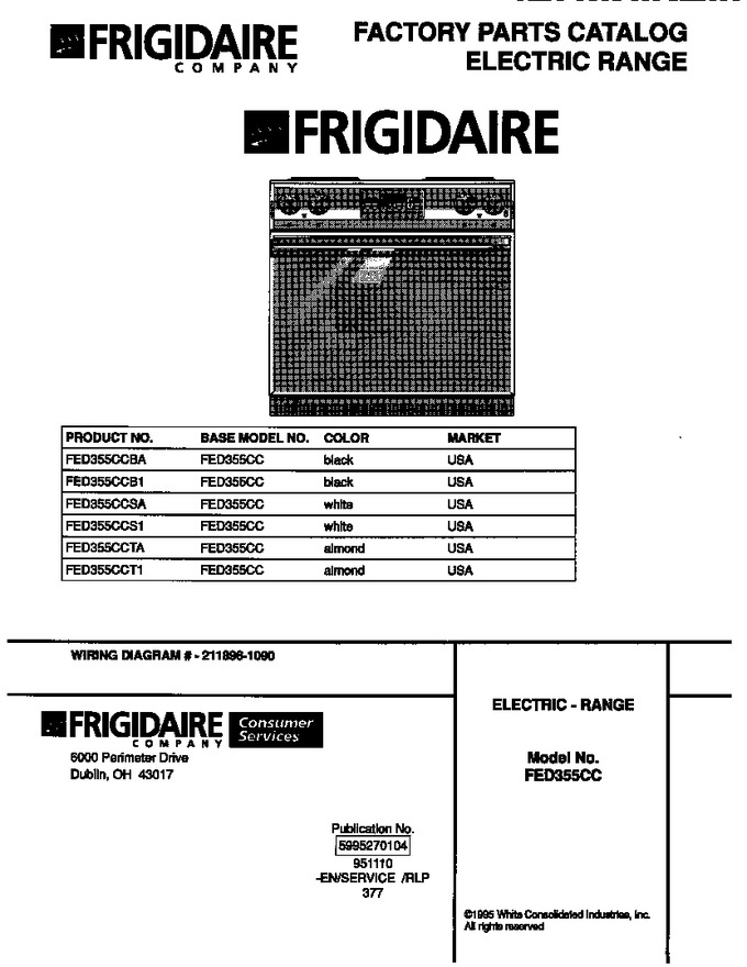 Diagram for FED355CCS1