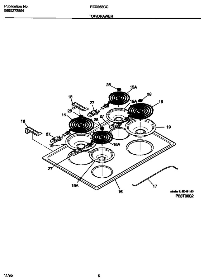 Diagram for FED355CCB2