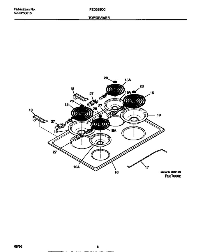 Diagram for FED355CCBG