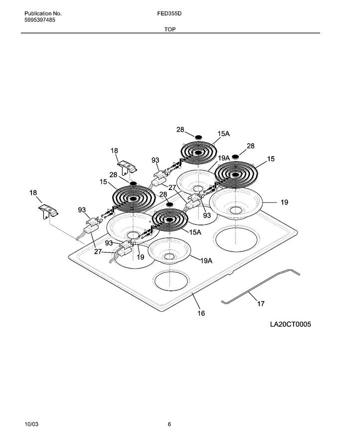 Diagram for FED355DSA